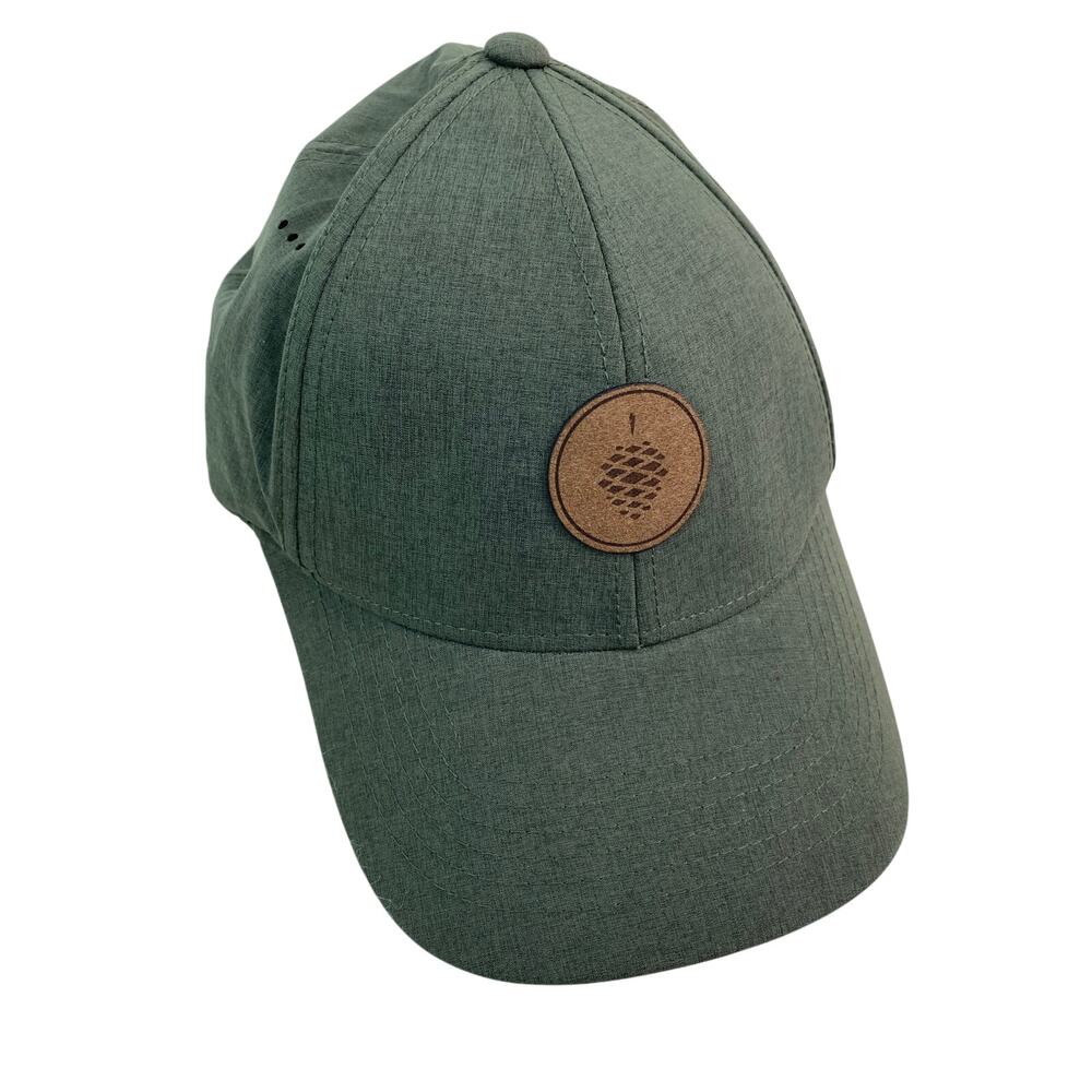 Imperial 1309 One Size Green Adjustable Strap‎ Back Pinecone Baseball Hat *